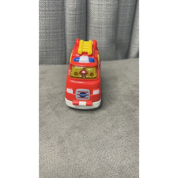 Vtech Go Go Smart Wheels Vehicles Lights Sounds Lot Firetruck Race Car Push Lot - Picture 9 of 11